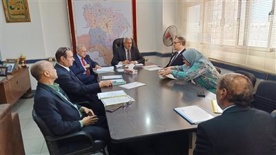 مياه المنوفية تستقبل لجنة التقييم للمتقدمين لشغل وظائف قيادية