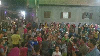 أقباط المنوفية يدخلون الفرحة على قلوب الأطفال والكبار بفانوس مزين والمسحراتي
