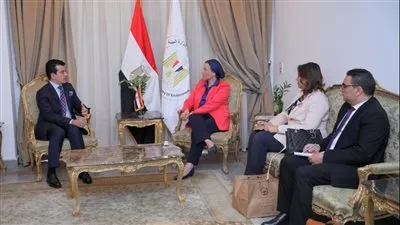 وزيرة البيئة تلتقي المدير العام لمنظمة 
