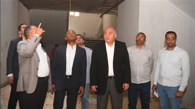 محافظ قنا يتفقد أعمال التشطيبات النهائية بمبنى الوحدة المحلية بنقادة 
