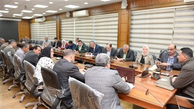 محافظ الدقهلية يجتمع مع رؤساء المراكز والمدن والأحياء (تفاصيل)