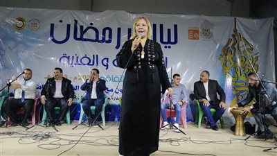 الإنشاد الديني والحلاتية بخامس ليالى رمضان الثقافية بالدقهلية