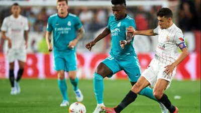 أهداف مباراة ريال مدريد وإشبيلية في الدوري الإسباني