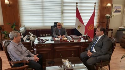 محافظ بورسعيد يستقبل السكرتير العام الجديد 