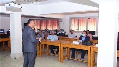 ختام البرنامج التدريبي عن تصميم وتفعيل المقرر الإلكتروني بجامعة سوهاج