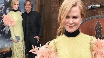 نيكول كيدمان تحتفل بالعرض الخاص لـ The Northman