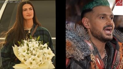 سخرية من رامز على فان دام ومن طول تارا عماد في الحلقة الـ18 من 