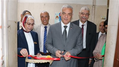 رئيس جامعة المنوفية يفتتح وحدة القياس والتقويم بكلية الآداب