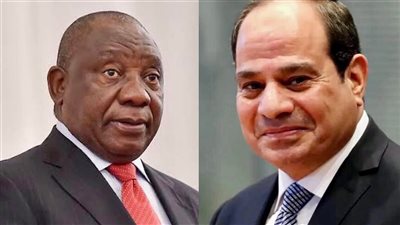 خلال اتصال هاتفي.. السيسي يعزي رئيس جنوب إفريقيا في ضحايا الفيضانات
