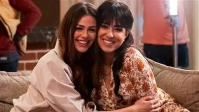 أحدث ظهور لأيتن عامر وهنادي مهنا من كواليس 