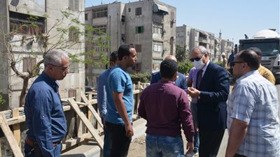 محافظ القليوبية يعطي مهلة 10 أيام للانتهاء من تطوير كوبري عرابي