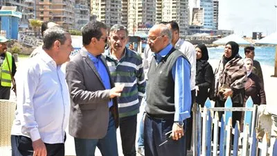 محافظ الإسكندرية: رفع درجة الاستعداد بالشواطىء لاستقبال الزائرين
