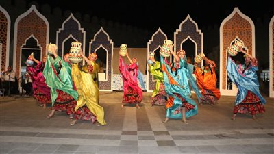 كفر الشيخ للفنون الشعبية تحيى ليالي رمضان بسور القاهرة الشمالى