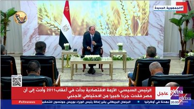 سؤال مفاجئ من الرئيس السيسي للإعلاميين والصحفيين (فيديو)