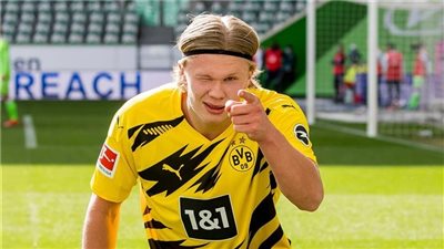 قبل انتقاله إلى مانشستر سيتي.. تعرف على أرقام هالاند مع بوروسيا دورتموند