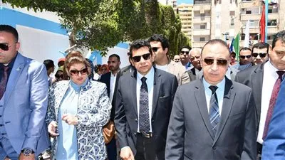 وزير الرياضة ومحافظ الإسكندرية يفتتحان تطوير مركز شباب الحرمين