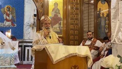 قداس عيد القيامة المجيد بالدقهلية (فيديو)