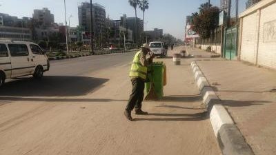 رفع 260 طن قمامة من الشوارع والميادين بالمنصورة