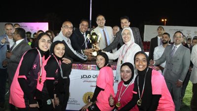 ختام الدوري الرياضي لشباب وفتيات الجامعات المصرية (صور)