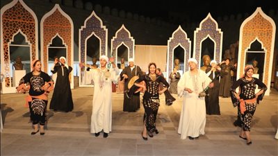 سوهاج للفنون الشعبية تحيي ختام الاحتفالات الثقافية والفنية بسور القاهرة الشمالي