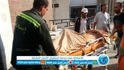 مصرع شخص وإصابة 4 آخرين في انقلاب سيارة على الطريق الحر بالقليوبية