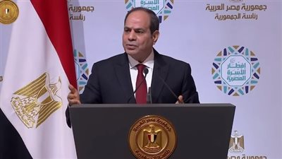 الرئيس السيسي عن الزيادة السكانية: 
