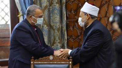 شيخ الأزهر يستقبل رئيس الطائفة الإنجيلية للتهنئة بعيد الفطر المبارك