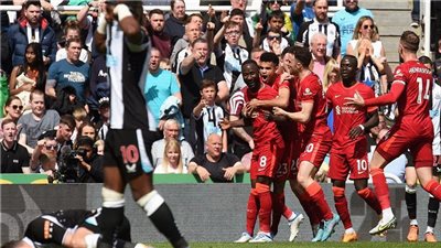 ليفربول يصعد لصدارة ترتيب الدوري الأنجليزي بفوز سهل على نيوكاسل