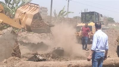 محافظ المنوفية: إزالات فورية للتعديات المخالفة وتكثيف الجهود خلال إجازة عيد الفطر