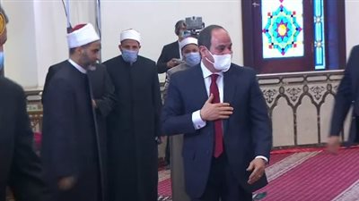 خطيب صلاة عيد الفطر لـ السيسي: سلمك الله من كل الشرور
