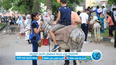 كيف احتفل آلاف المصريين بعيد الفطر في مسجد مصطفى محمود؟ (صور)