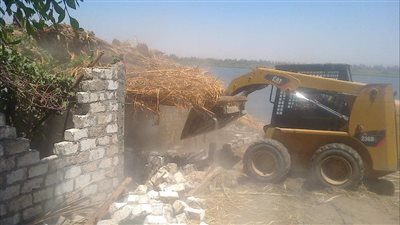 أجهزة الري تواصل العمل أثناء إجازة العيد لرصد وإزالة التعديات 