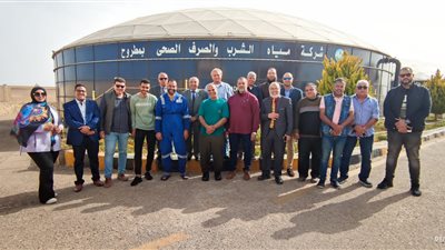 النبراوي يزور النقابة الفرعية بمطروح ويتفقد مصيف المهندسين المعطل منذ 3 سنوات