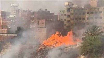 إخماد حريق هائل بشقة سكنية بمنطقة عمرو بن العاص ببورسعيد