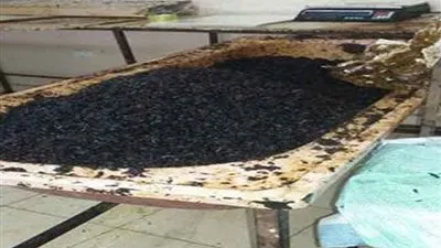 التحفظ على طن معسل مجهول المصدر داخل محل بالإسكندرية