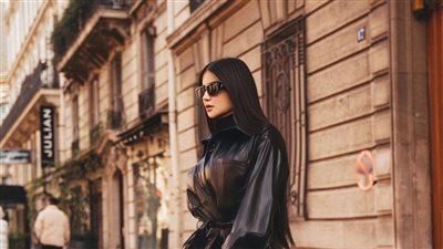 بالأسود.. هدى الأتربي تتألق في أحدث ظهور لها