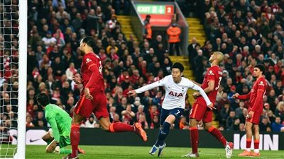 ليفربول يسقط في فخ التعادل أمام توتنهام ويقدم أغلى هدية لمانشستر سيتي