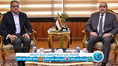 العناني ومنار: بحث آليات جديدة لدفع الحركة السياحية والجوية وتيسير الاستثمار بالقطاعين 