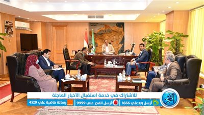 محافظ الفيوم يتابع توصيل المرافق لمصنع 