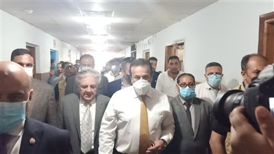تفاصيل زيارة القائم بأعمال وزير الصحة لمستشفى جمصة