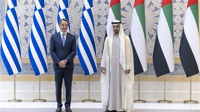 تفاصيل الاجتماع بين ولي عهد أبوظبي ورئيس الوزراء اليوناني 