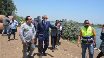 محافظ القليوبية يتفقد المشروعات الجاري تنفيذها بمدينة القناطر الخيرية