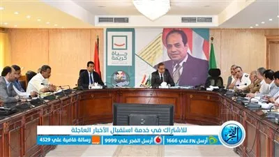 محافظ الفيوم يتابع أعمال توريد محصول القمح بالصوامع والشون