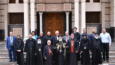 البابا تواضروس يستقبل بطريرك الكنيسة الكلدانية