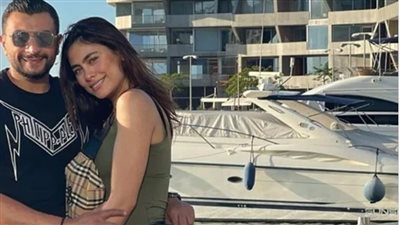 برفقة زوجها.. أحدث ظهور للفنانة هاجر أحمد بعد ولادتها 