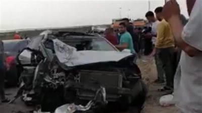 حادث مروع للمرة الثانية وعشرة مصابين بحالة خطرة بطريق دمياط بورسعيد