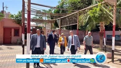 محافظ الفيوم يتفقد سير امتحانات الفصل الدراسي الثاني للشهادة الإعدادية 