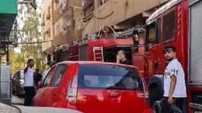 النيابة تنتدب الأدلة الجنائية لمعاينة حريق داخل بنك cib بالدقي