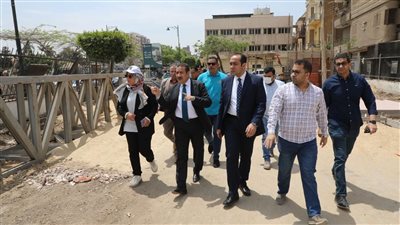 محافظ المنوفية يتابع أعمال الرصف والتطوير بمتفرعات كفر المصيلحة