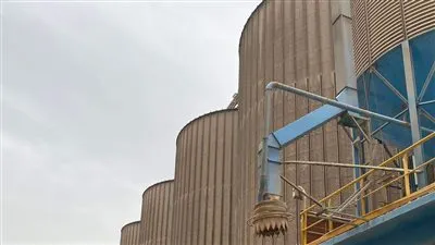 الخير كله في عروس الصعيد.. «الفجر» داخل أكبر وأضخم صوامع القمح في المنيا